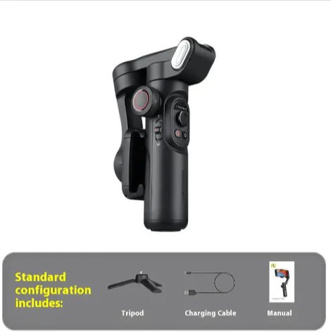 3 - Axis Gimbal Stabilizer for Phones – Smooth Shots + Built - In Tripod - My Store
