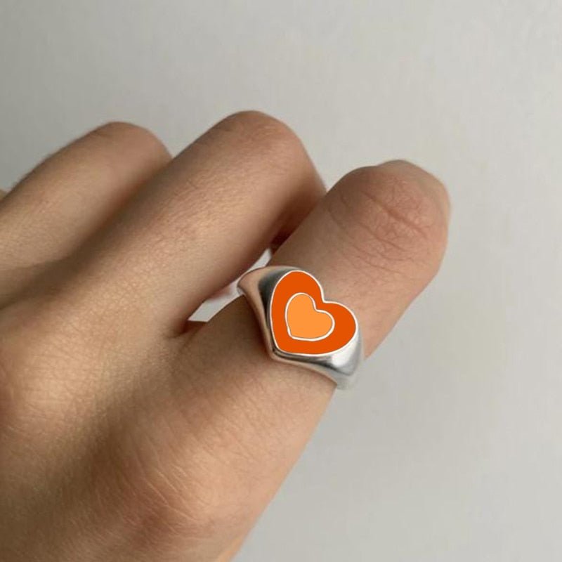 Creative Love Heart Ring - My Store
