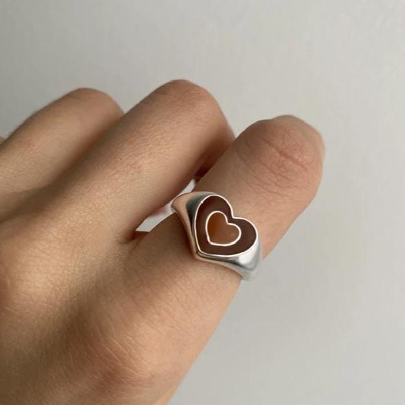 Creative Love Heart Ring - My Store