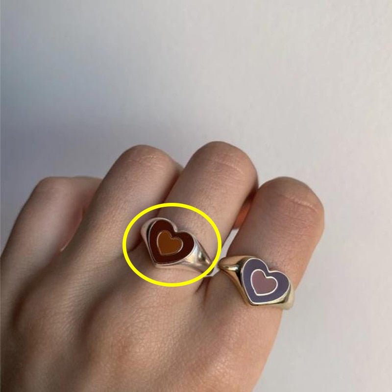 Creative Love Heart Ring - My Store