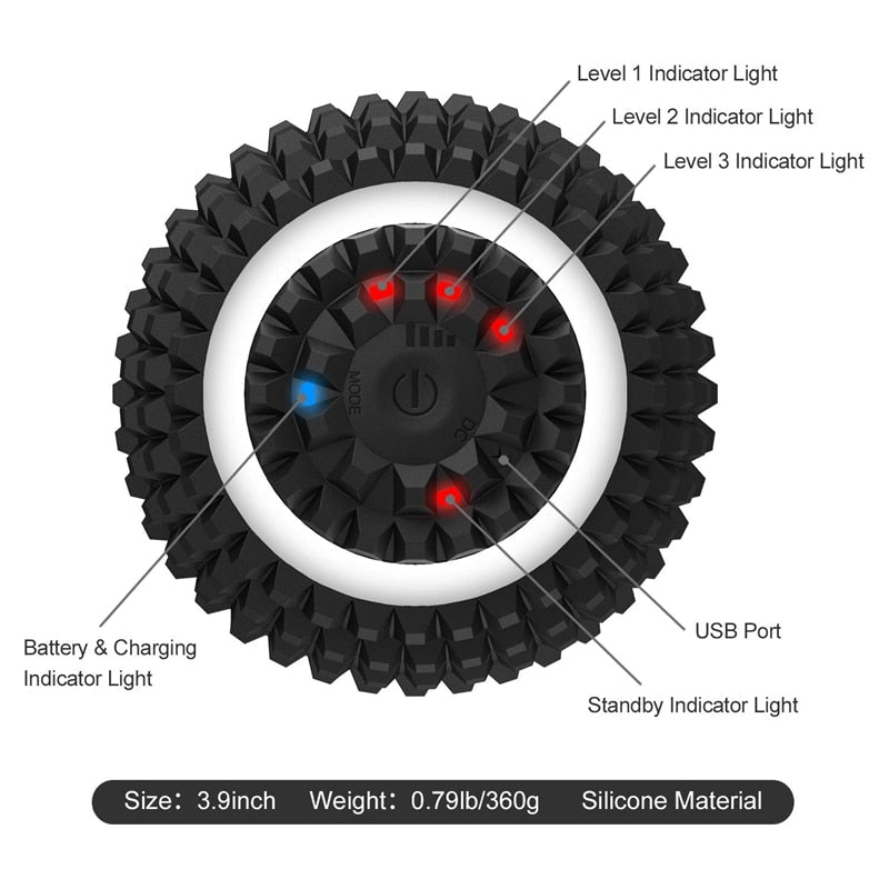 Electric Massage Ball 4 - Speed Vibrating Massage Ball - My Store