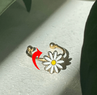 Fidget Spinner Rotatable Ring For Women - My Store