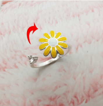 Fidget Spinner Rotatable Ring For Women - My Store