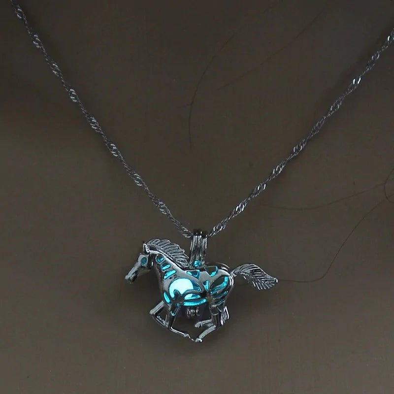 Moon Glowing Necklace - Necklace | Trendark