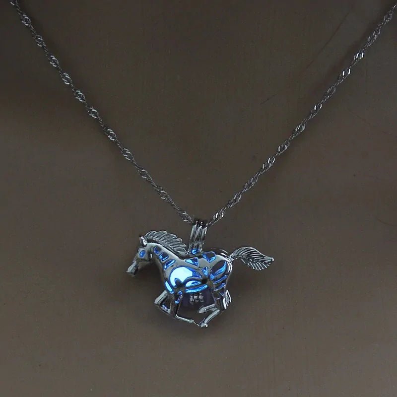 Moon Glowing Necklace - Necklace | Trendark