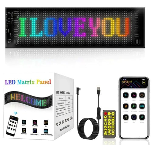 Programmable LED Signage, Flexible USB 5V Digital Signage - My Store