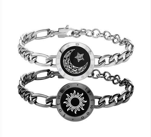 Smart Sun & Moon Sensing Couple Bracelet - My Store