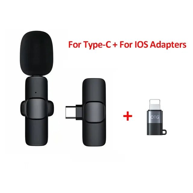 Wireless Mini Microphone For Smartphones - My Store
