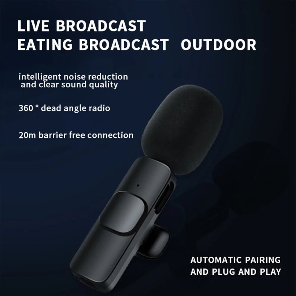 Wireless Mini Microphone For Smartphones - My Store