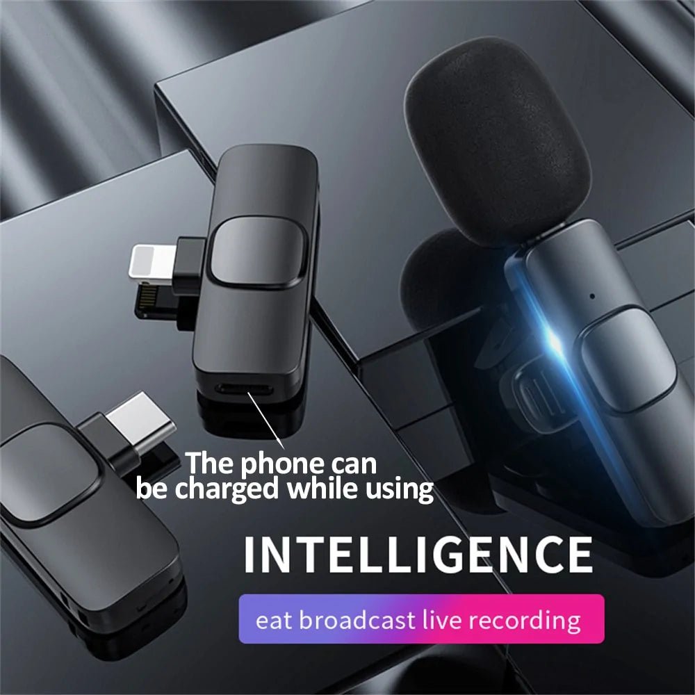 Wireless Mini Microphone For Smartphones - My Store