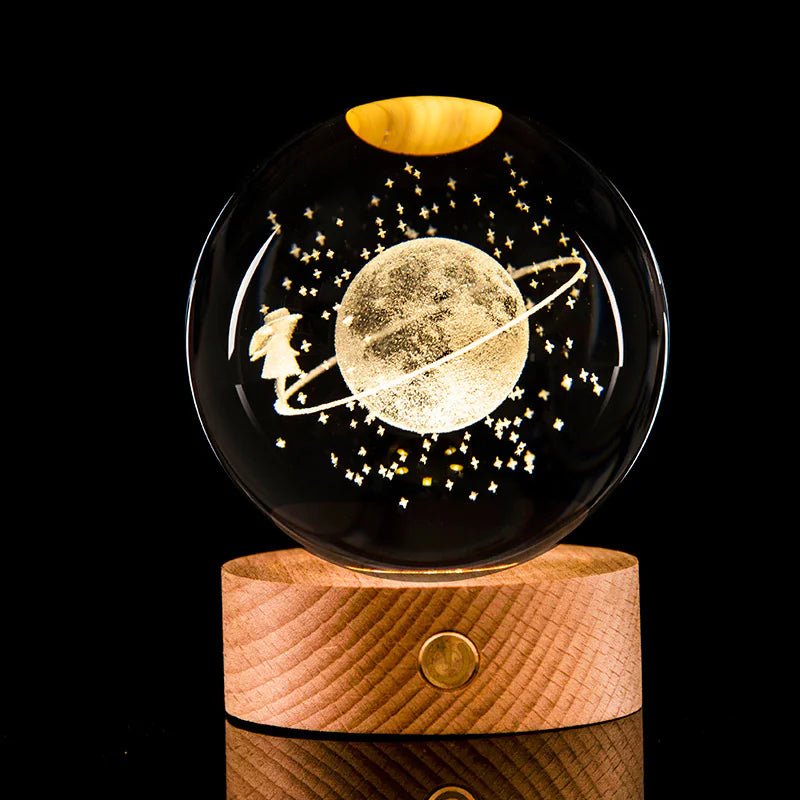 3D Laser - Etched Crystal Ball - My Store