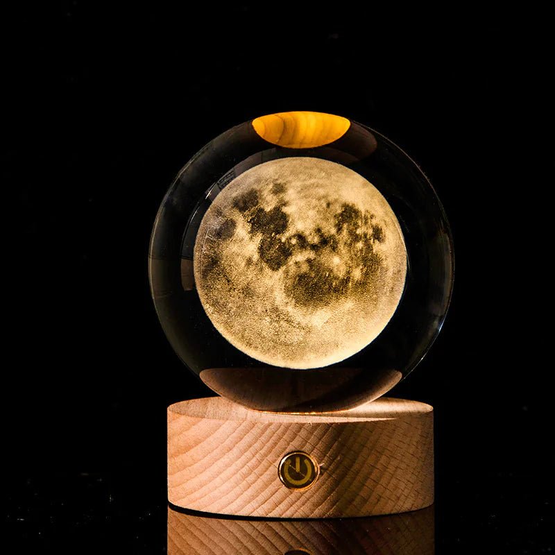 3D Laser - Etched Crystal Ball - My Store