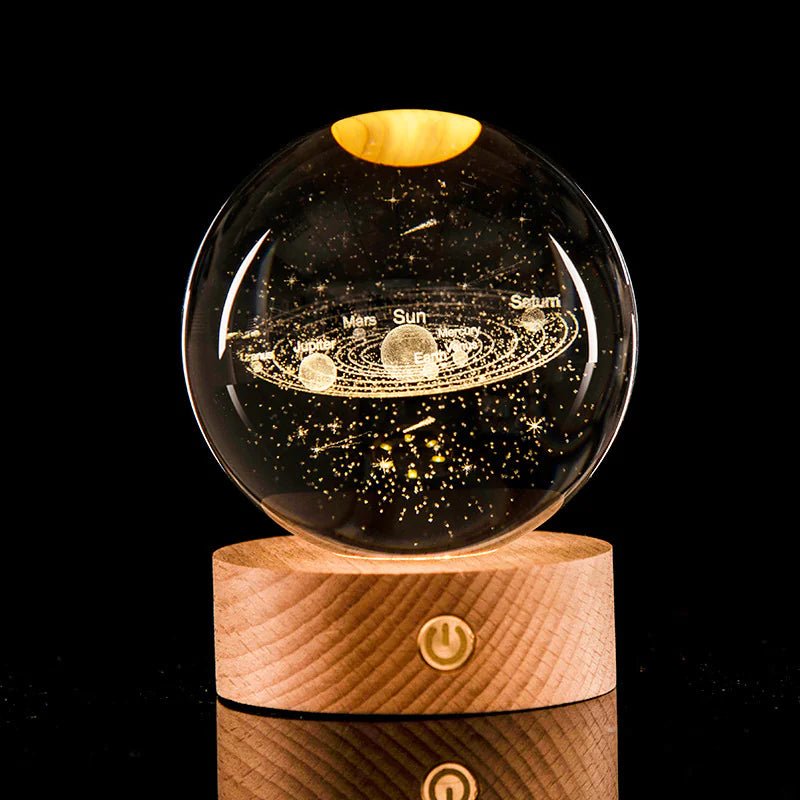 3D Laser - Etched Crystal Ball - My Store