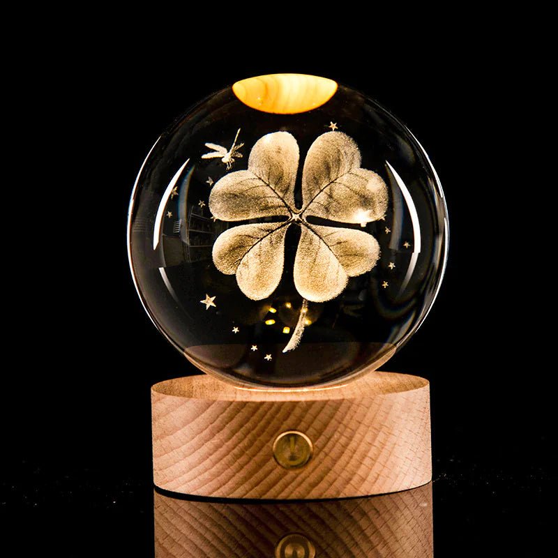 3D Laser - Etched Crystal Ball - My Store