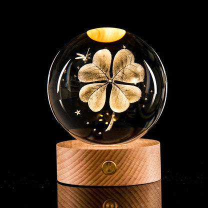 3D Laser - Etched Crystal Ball - My Store
