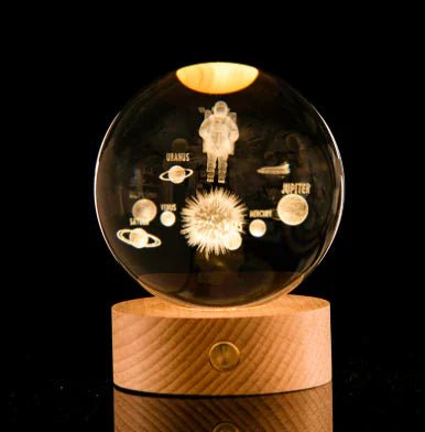 3D Laser - Etched Crystal Ball - My Store