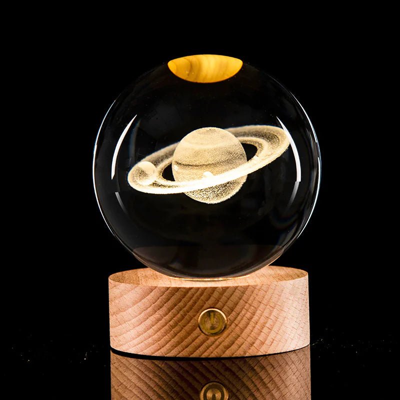 3D Laser - Etched Crystal Ball - My Store
