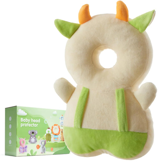 Baby Head Protector Backpack – Adjustable Soft Cushion for Safe Crawling & Walking Toddlers