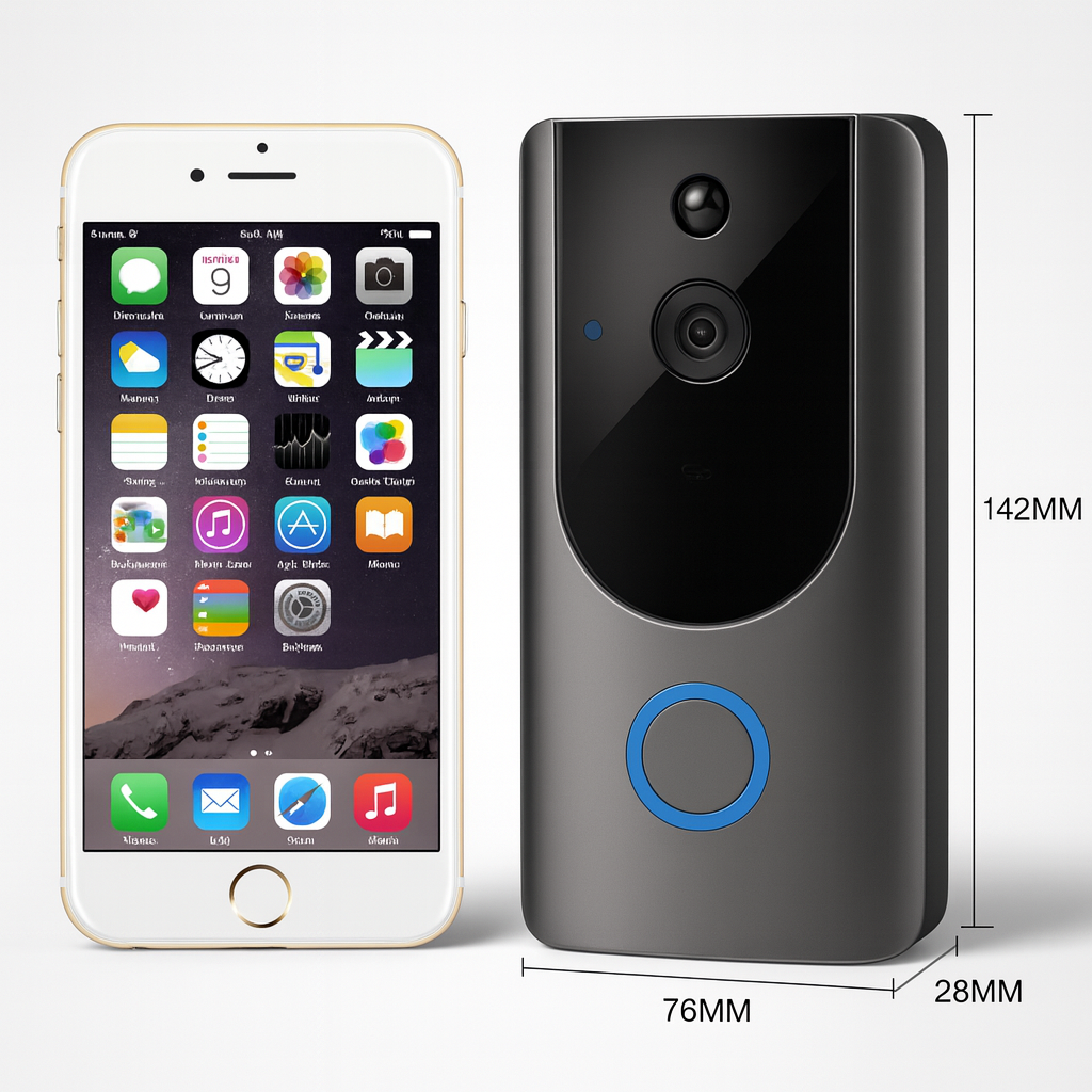 Smart Home Visual Doorbell with WiFi Intercom System