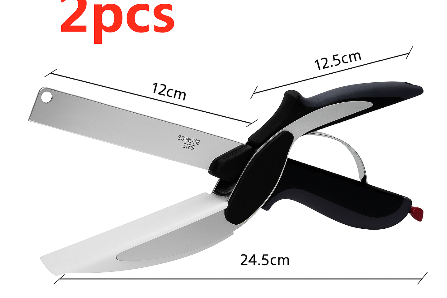 2-in-1 Multifunctional Food Scissors