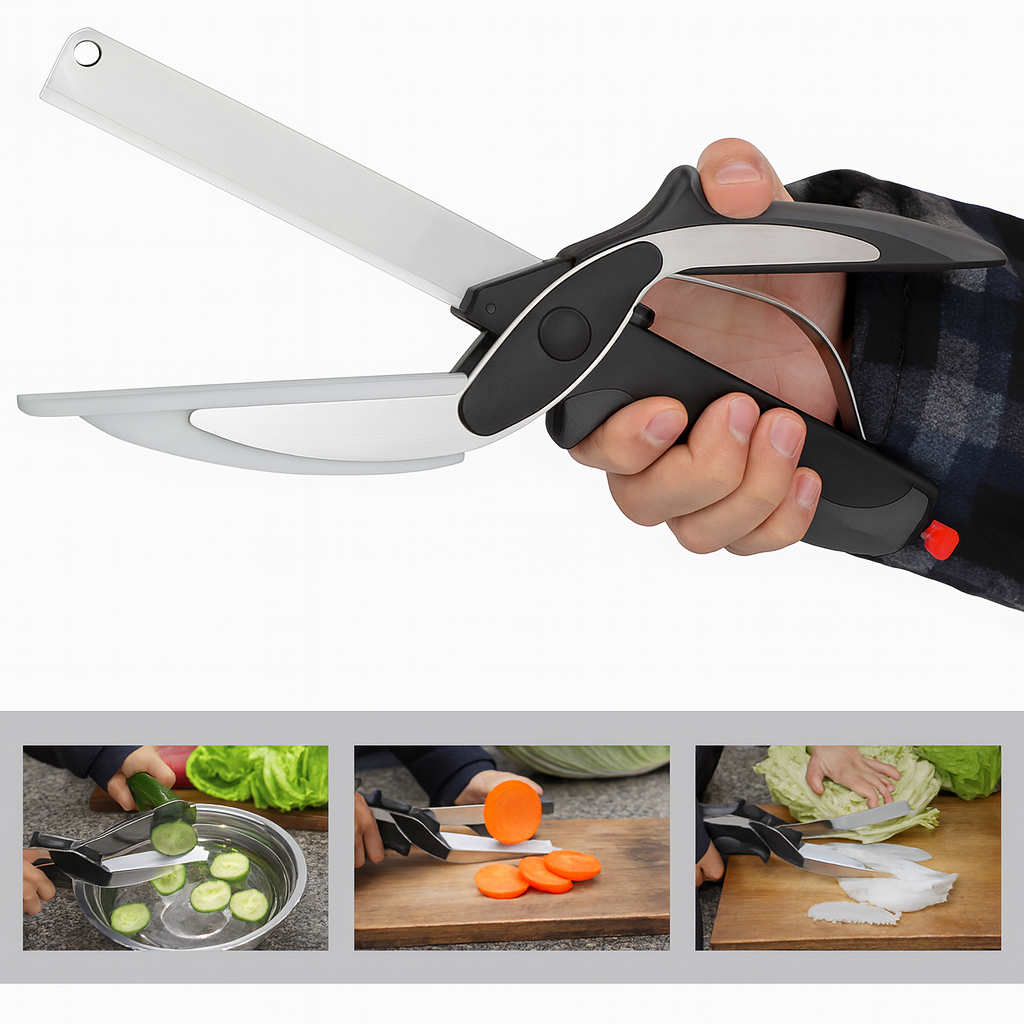 2-in-1 Multifunctional Food Scissors
