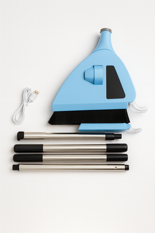 2-in-1 Broom Vacuum – Lightweight & Powerful Cleaning
