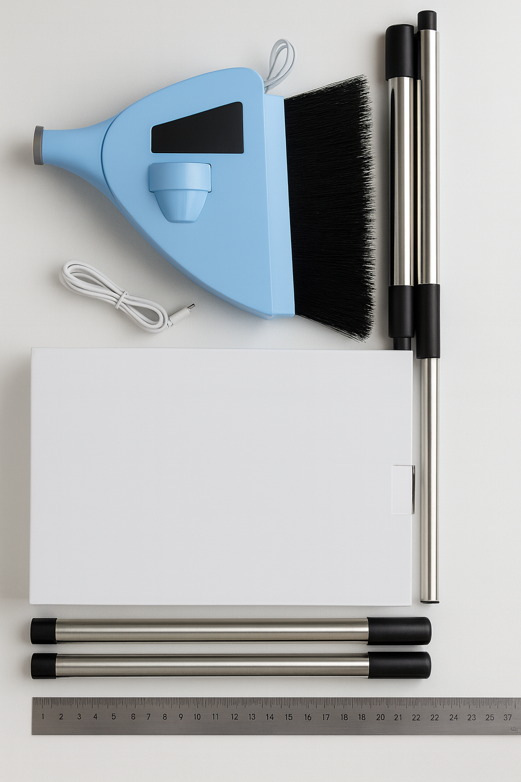 2-in-1 Broom Vacuum – Lightweight & Powerful Cleaning