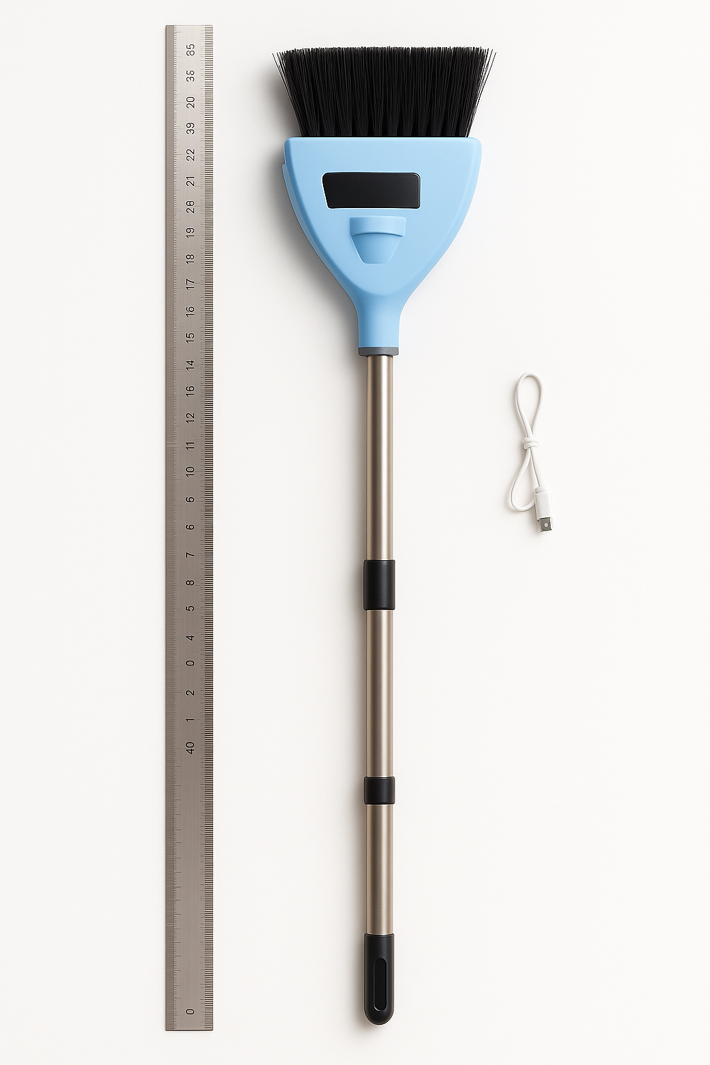 2-in-1 Broom Vacuum – Lightweight & Powerful Cleaning