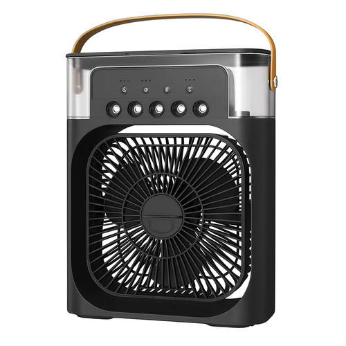 Cooling humidifier fan
