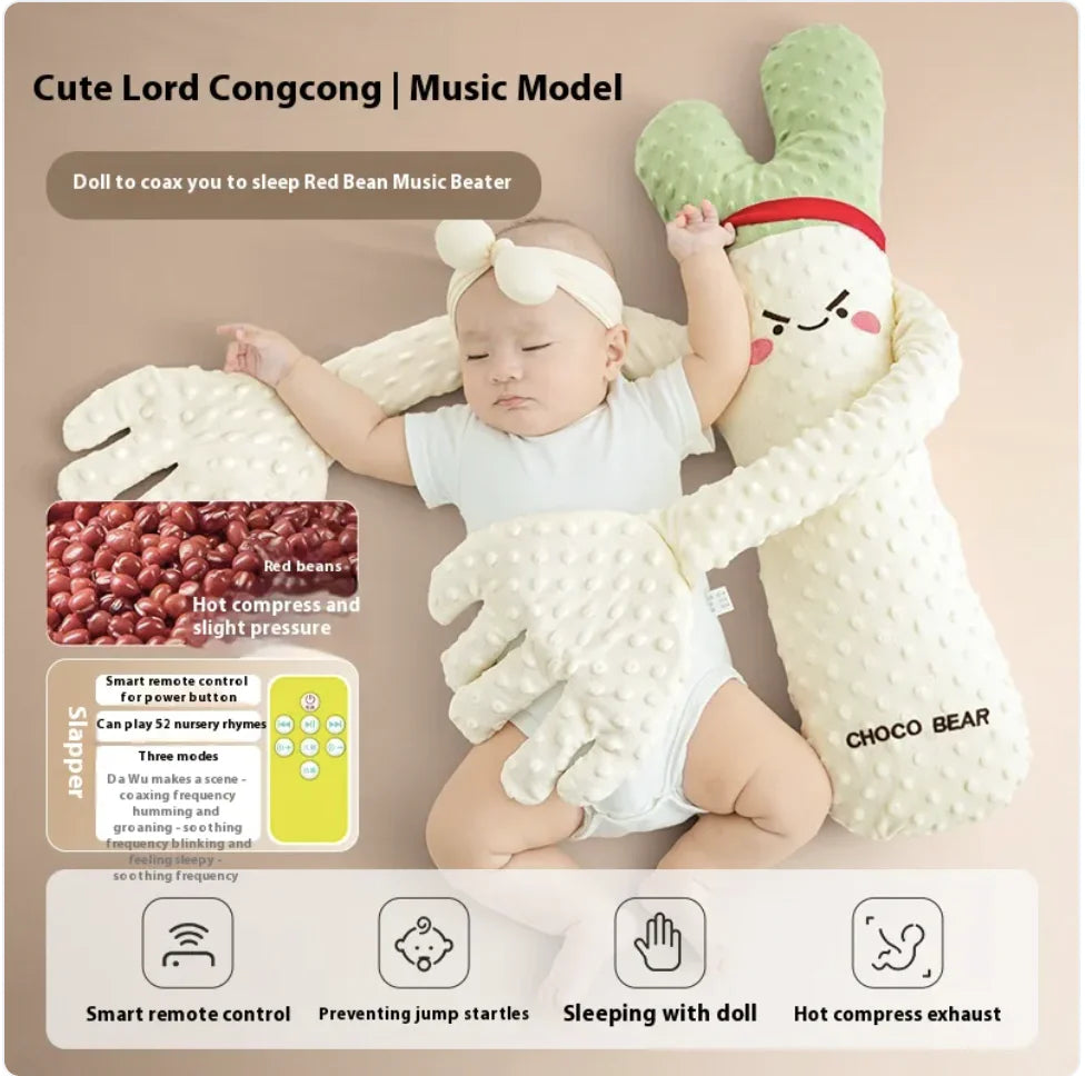 Baby Soothing Palm Plush Sleep Aid