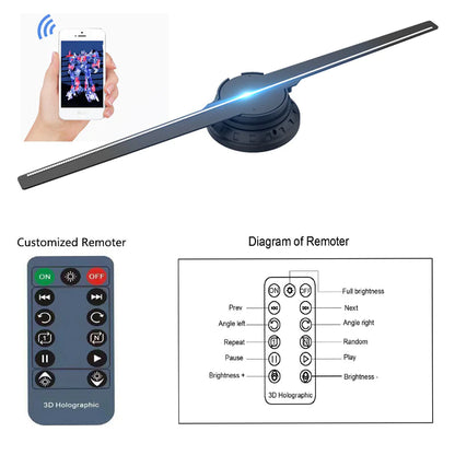 3D Holographic Display – Grab Attention Instantly