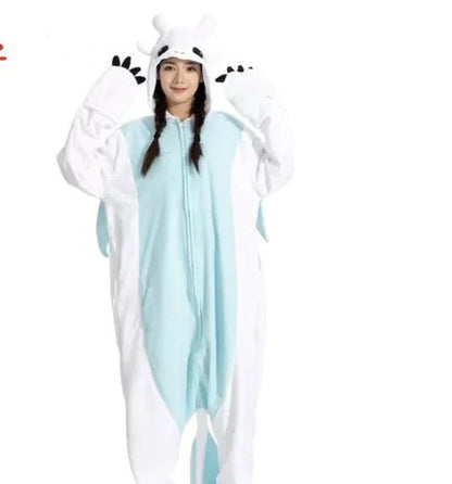 Adult Toothless Dragon Kigurumi Onesie Pajamas - Cosplay Costume - My Store