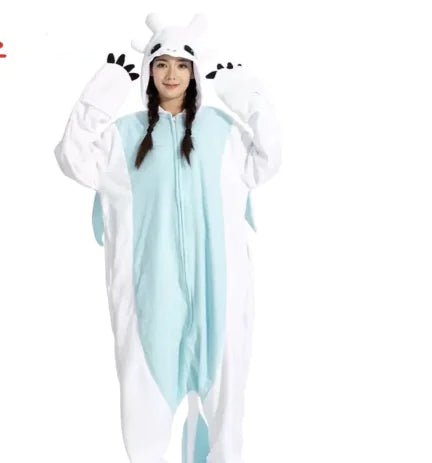 Adult Toothless Dragon Kigurumi Onesie Pajamas - Cosplay Costume - My Store