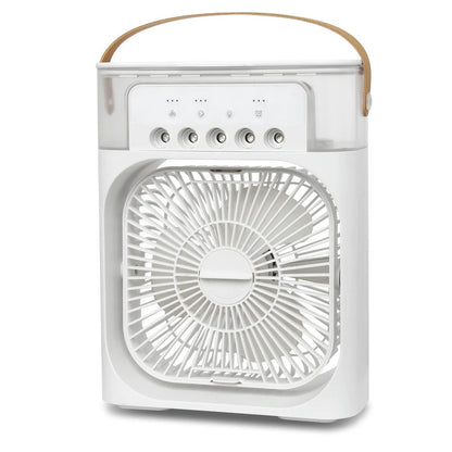 Air Humidifier Cooling USB Fan LED Night Light Water Mist Humidification Fan Spray - My Store