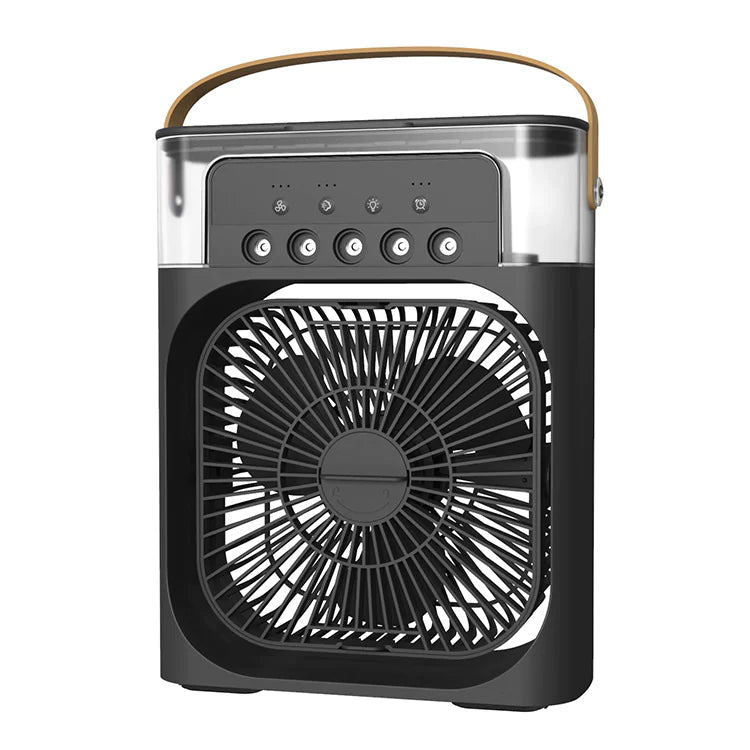 Air Humidifier Cooling USB Fan LED Night Light Water Mist Humidification Fan Spray - My Store