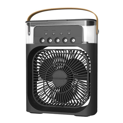 Air Humidifier Cooling USB Fan LED Night Light Water Mist Humidification Fan Spray - My Store