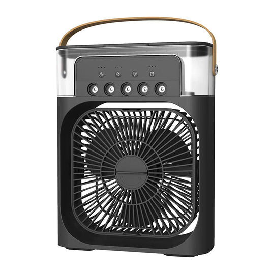 Air Humidifier Cooling USB Fan LED Night Light Water Mist Humidification Fan Spray - My Store