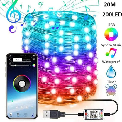 Bluetooth LED String Lights - My Store