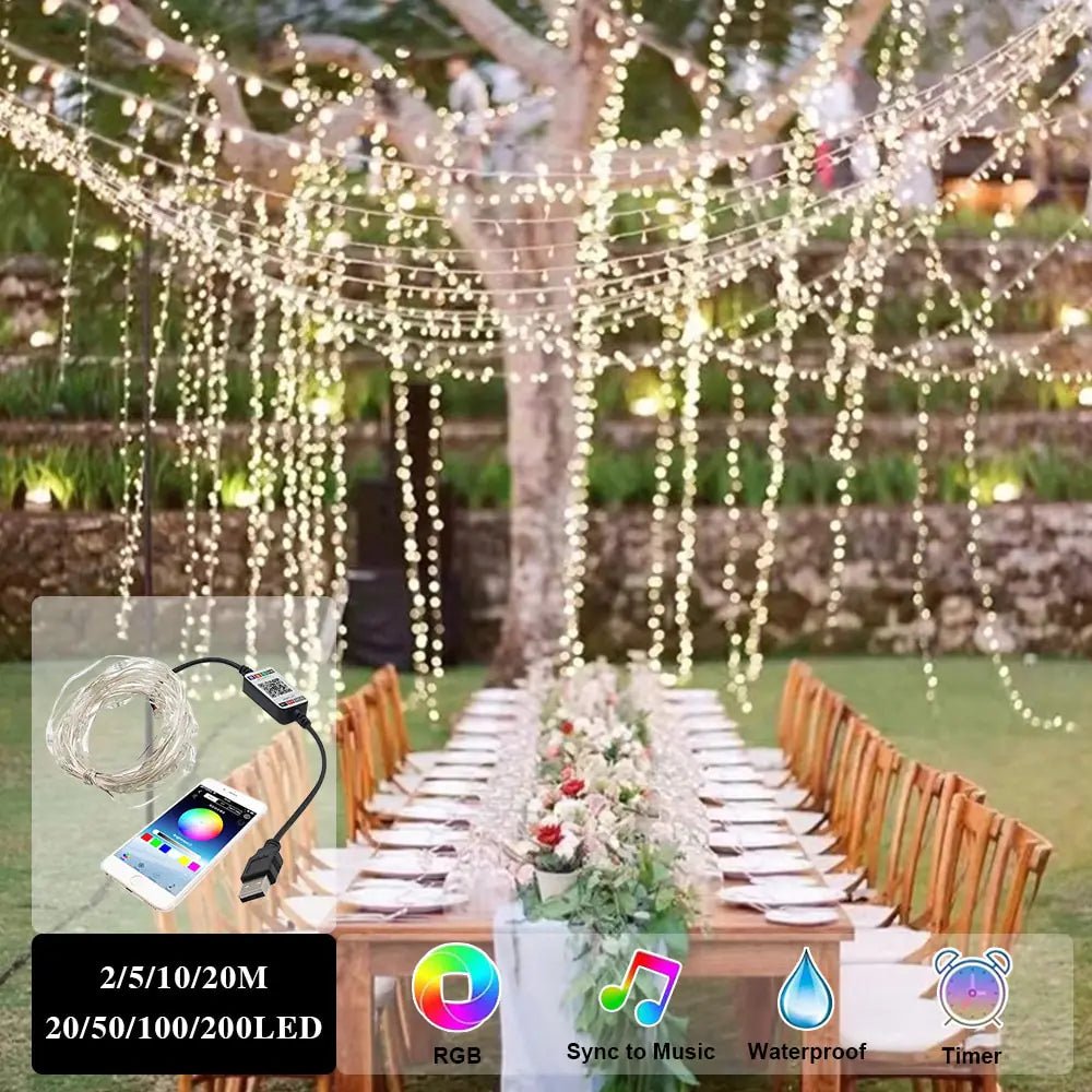 Bluetooth LED String Lights - My Store