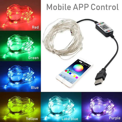 Bluetooth LED String Lights - My Store