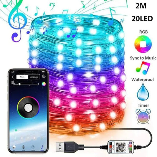 Bluetooth LED String Lights - My Store