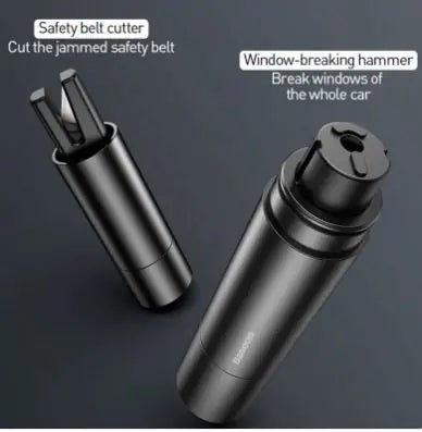 Emergency window breaker with tungsten steel head