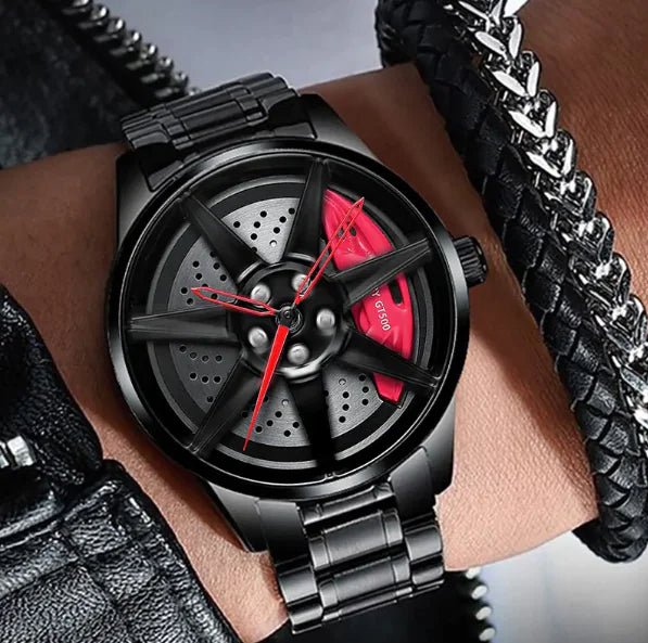 Car Wheel Hub Rim Watch - My Store