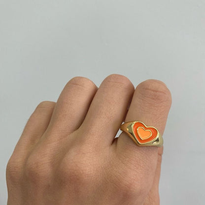 Creative Love Heart Ring - My Store