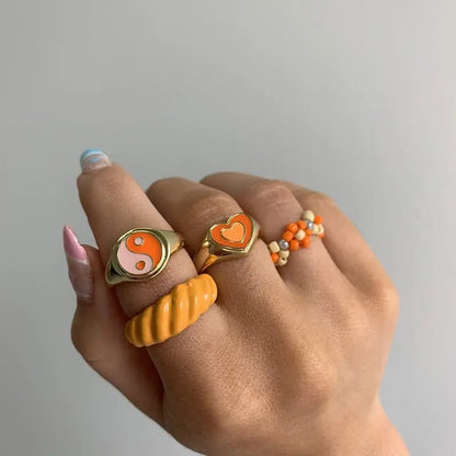 Creative Love Heart Ring - My Store