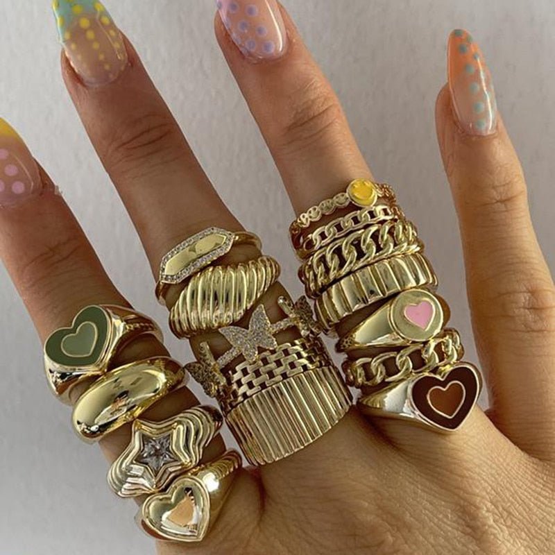 Creative Love Heart Ring - My Store