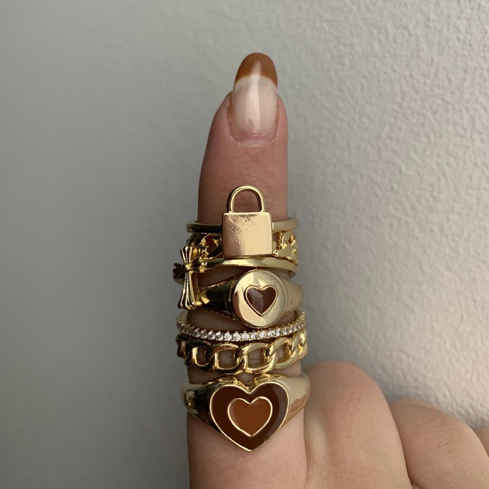 Creative Love Heart Ring - My Store