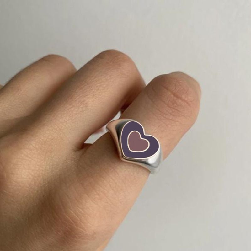 Creative Love Heart Ring - My Store