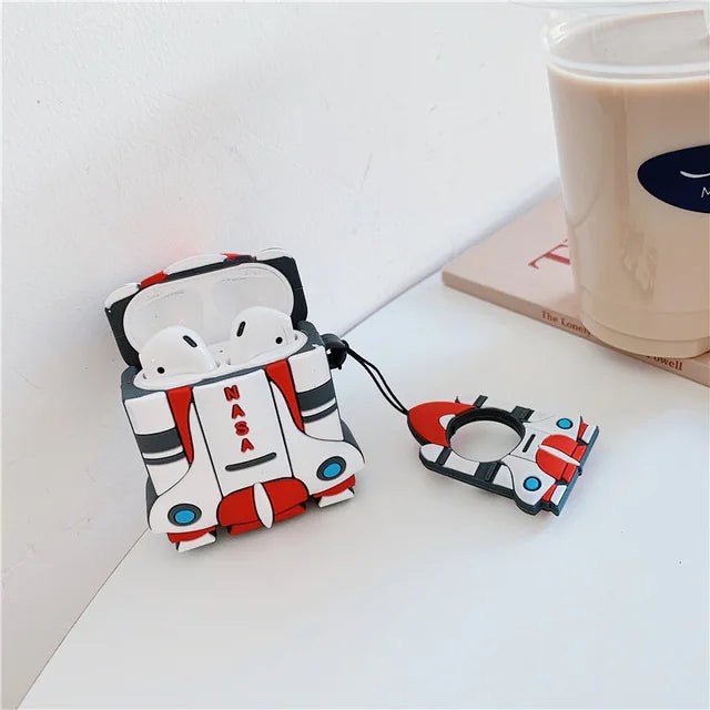Creative Rocket AirPods Case with Matching Lanyard - My Store