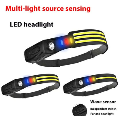 Dual - light Silicone Sensor Headlamp - My Store